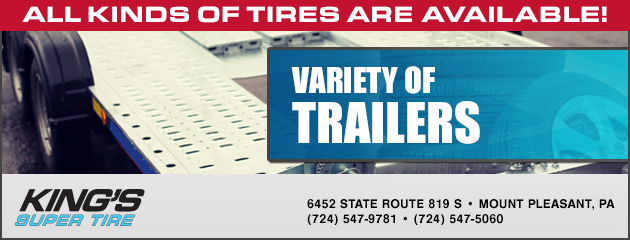 Variety of Trailers 